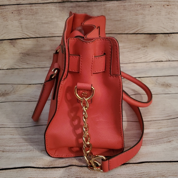 Michael Kors Hamilton EW East West Satchel - Picture 6 of 16